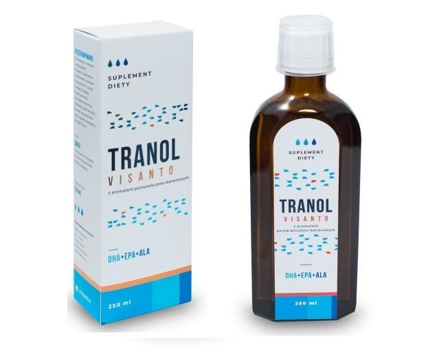 TRANOL Kwasy Omega 3 DHA+EPA+ALA 250ml