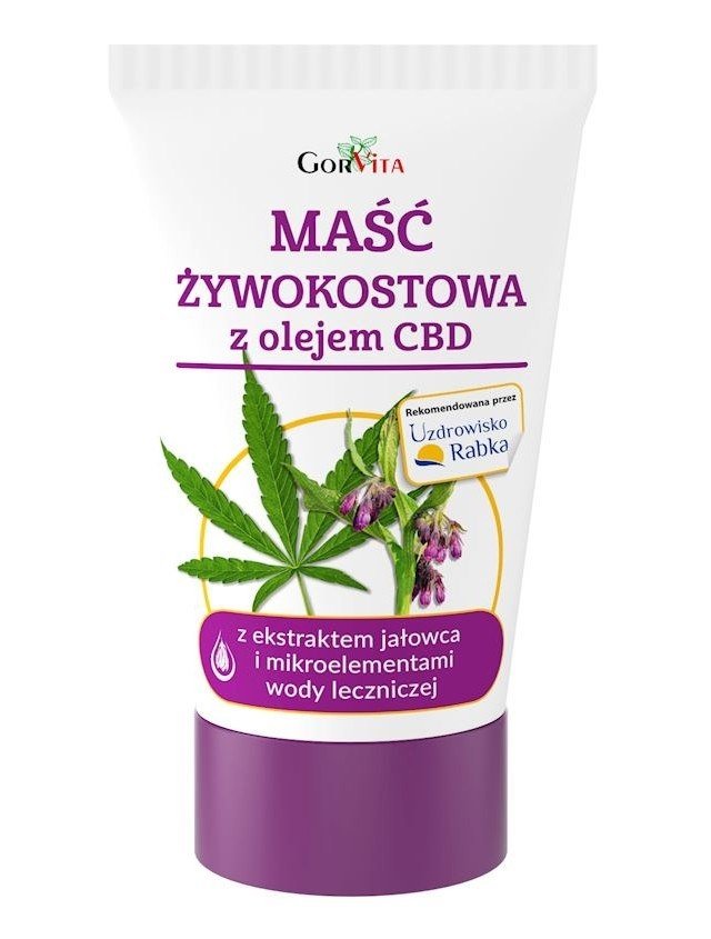 Maść Żywokostowa z Olejem CBD 140ml