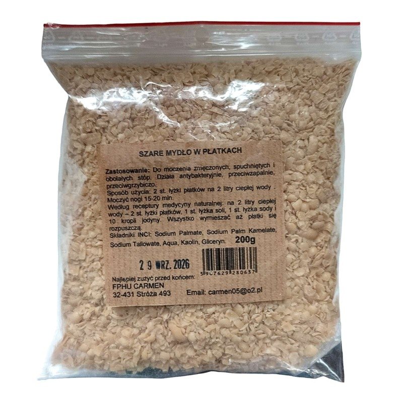 Mydło Szare w Płatkach 200g