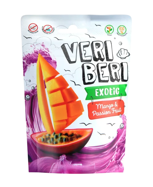 Veri Beri Bezglutenowe Żelki Mango Marakuja 50g