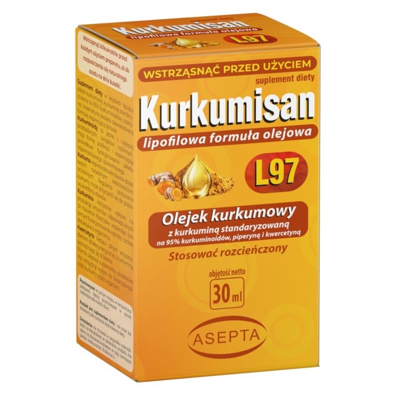 Kurkumisan Olejek Kurkumowy 10 ml