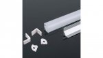 Profil kątowy aluminiowy Biały do taśm LED 12mm 2000x15,8x15,8mm 3369