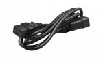 Przedłużacz 230V IEC320 16A C20/ C19 2m czarny