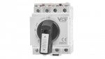 Rozłącznik izolacyjny obrotowy 4P 32A 1200V DC PV VCX