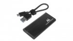 Obudowa dysku Maclean, SSD M.2, NVMe (PCIe), NGFF (SATA), USB 3.1, rozmiary 2230/2240/2260/2280, aluminiowa, MCE443