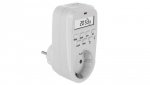 Włącznik czasowy - timer cyfrowy GreenBlue, max. obciążenie 16A, IP20, GB362 F