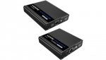 Konwerter HDMI na LAN KASKADA 4K Spacetronik IP SPH-676C - zestaw