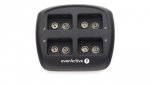 Ładowarka do akumulatorków 6F22 / HR22 / 9V everActive NC-109