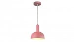 Lampa dekoracyjna wisząca aluminiowa różowa regulowany kąt 1,2m E14 max 60W IP20 V-TAC VT-7100-P