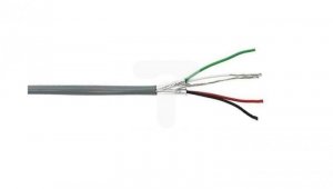 Przewód sterowniczy ekranowany 2x2x22AWG PVC szary 300V BL-8723.001000 /bębnowy/