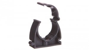 Uchwyt zamknięty do rur 25mm szary UZ 25 SZ 10224 /100szt./