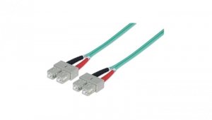 Patchcord światłowodowy OM3 50/125 MM SC-SC Duplex 1m