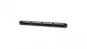 Patch panel UTP Cat6 24 porty RJ45