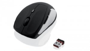 Mysz IBOX JAY PRO OPTYCZNA BEZPRZEWODOWA USB IMOS603 (optyczna 1600 DPI kolor czarny)