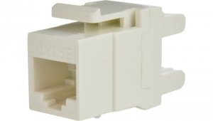 Moduł keystone RJ45 UTP kat.5e nieekranowany tylny montaż biały NEKU