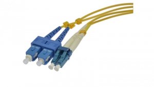 Patchcord światłowodowy FO SM LC-SC duplex 9/125 5m