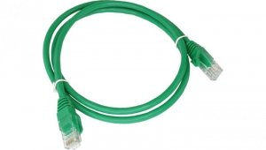 Patch-cord U/UTP kat.6 PVC 3.0m zielony KKU6ZIE3