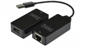 Przedłużacz USB 1.1 po skrętce kat.5e/6 UTP/SFP do 45m DA-70139-2