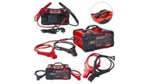 Prostownik automatyczny 6V / 12V 12A z mikroprocesorem z rozruchem 75A PROWERK