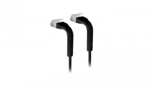 Kabel miedziany UniFi Cable, RJ45, 0,1m, Czarny Ubiquiti U-Cable-Patch-RJ45-BK