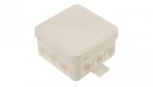 Puszka instalacyjna natynkowa 100x100x41mm hermetyczna IP54 biała ViPlast
