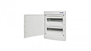 Obudowa podtynkowa z tworzywa 2x12 IP40 drzwi białe N+PE