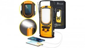 Powerbank 6000mAh, Radio FM, Lampka LED, Dynamo, Panel solarny Extralink Power Ranger EPS-6000