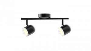 Lampa sufitowo-ścienna ruchoma regulowana 8.4W LED RAWI 2 czarny 3000K Goldlux
