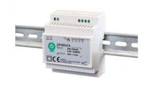 DIN60W12: Zasilacz impulsow na szynę DIN 60W 12V 5A