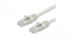 VALUE Kabel krosowy Kat.6A (klasa EA) UTP, szary, 1 m