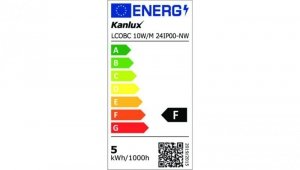 Taśma LED 24V LCOBC 10W/M 24IP00-NW 1000lm/m 4000K Ra90 rolka 50mb 3 lata Gwarancji 38907