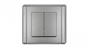 FLEXI Łącznik świecznikowy srebrny metalik 7FWP-2