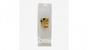 Opaska kablowa 250x3,6 biała COBRA 9180 /100szt./