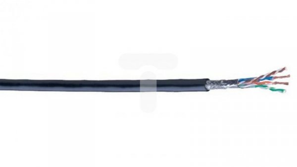 Kabel teleinformatyczny przemysłowy SF/UTP kat.5e 4x2xAWG26/7 linka PUR BL-74002PU.01500 /bębnowy/