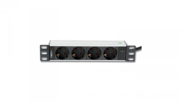 Listwa zasilająca Rack 101U 250V/16A 4X Schuko 1,8M I-CASE M10-4D