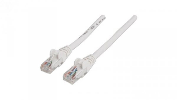 Patch Cord Cat6 UTP 0,5M Biały 100 Miedź ICOC U6-6U-005-WH