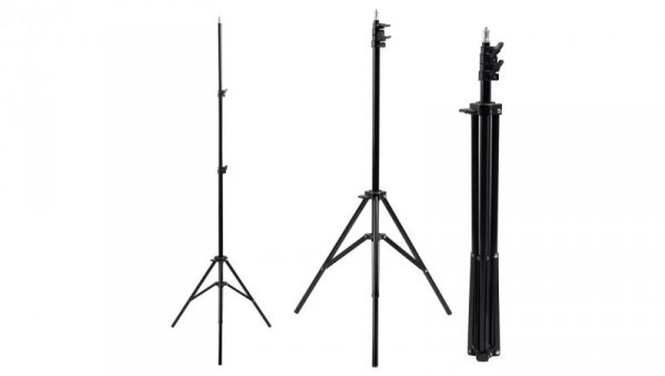Statyw do lampy pierścieniowej LED 12 Maclean MC-163, max. wysokość 190cm, max. obciążenie 3kg