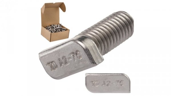 Śruba młotkowa M8x20mm teowa nierdzewna /opakowanie 100szt./