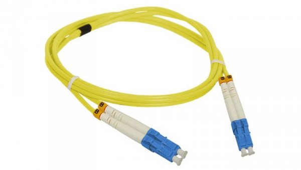 Patch cord SM LC-LC duplex 9/125 1.0m. FOC-LCLC-9SMD-1