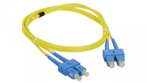Patch cord SM SC-SC duplex 9/125 1.0m FOC-SCSC-9SMD-1