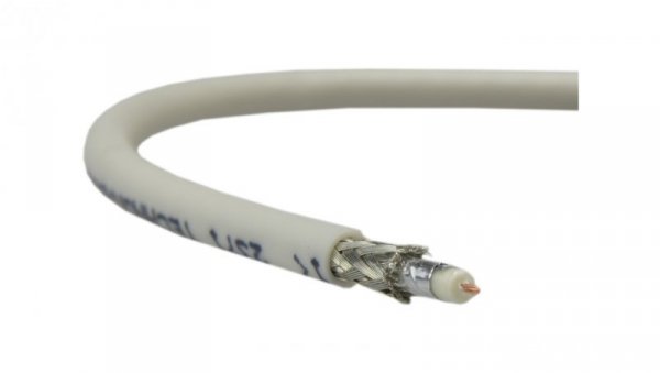 Przewód koncentryczny do kamer 75ohm YWLXpek75 0,45/2,0/3,6 biały linka Technokabel /200m/