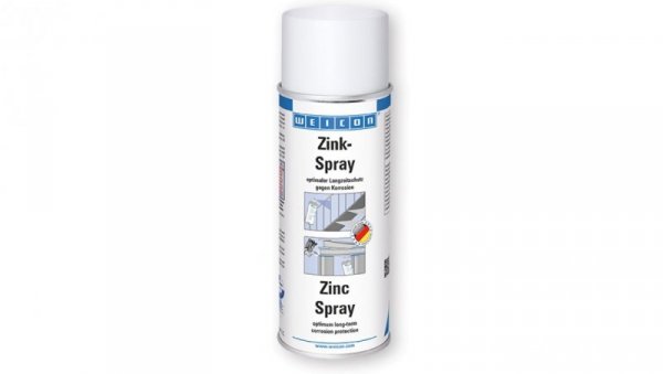 Cynk ocynk w sprayu 400 ml Germany / Cynk spray / Ochrona przed korocją / Antykorozyjny spray Weicon 11000400
