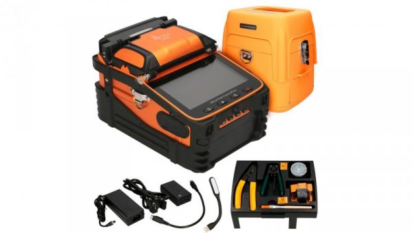 Spawarka światłowodowa akumulator 7800mAh, lampa LED, wyświetlacz LCD 5,1 Extralink AI-9
