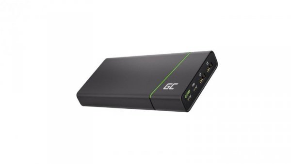 Power Bank Green Cell GC PowerPlay Ultra 26800mAh 128W 4-portowy do laptopa, MacBook, iPad, iPhone, Nintendo Switch i innych