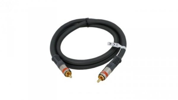 VITALCO RKD150 Kabel Coaxial Audio 1x RCA Cinch (wtyk / wtyk) 1m