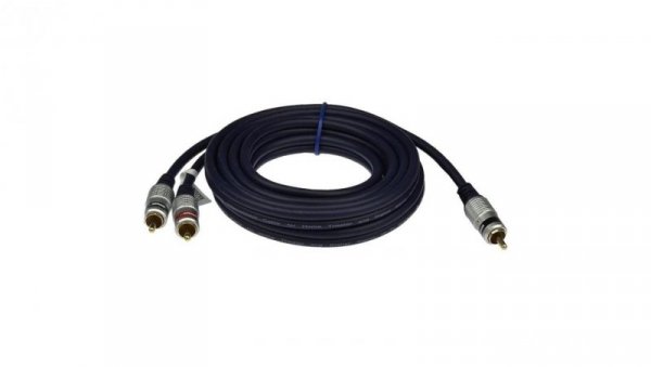 VITALCO RKD180 Kabel Audio do Subwoofera 1x RCA Cinch (wtyk) / 2x RCA Cinch (wtyk) 7,5m