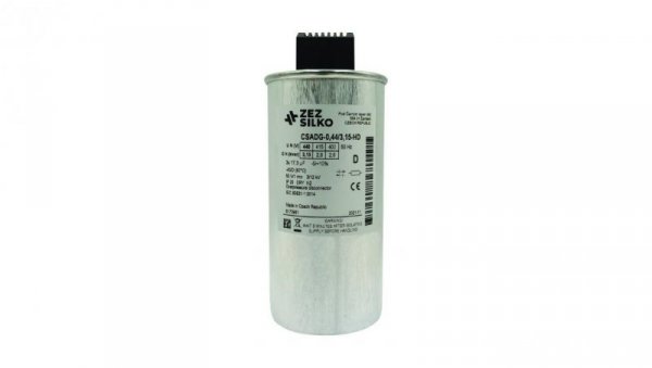 Kondensator 3,15kvar 440V Cn=3x17,3µF In=3x4,1A