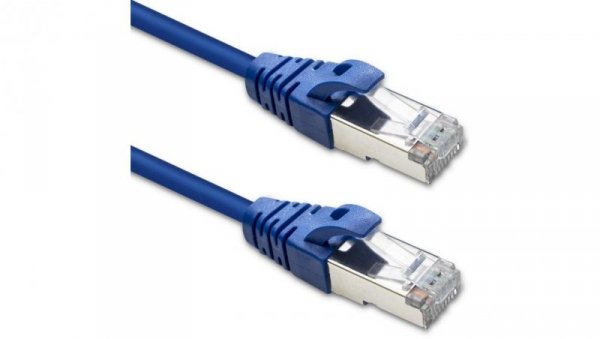 Qoltec Kabel Patchcord FTP CAT6 2 x RJ-45 1.5m High speed Gold Ekranowany