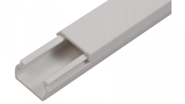Listwa elektroinstalacyjna kanał kablowy LST 15x10mm korytko z pokrywą i taśmą montażową 2-stronną / 2 m /