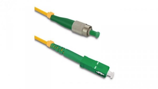 Qoltec Patchcord światłowodowy FC/APC - SC/APC Singlemode 9/125 G652D Simplex 5m